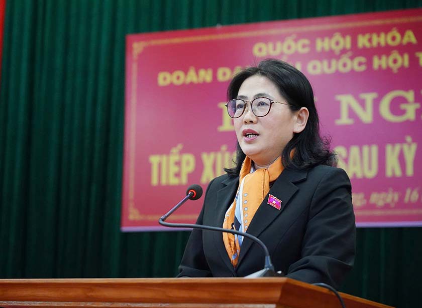 Nhiều kiến nghị về hạ tầng, sinh kế được cử tri Hương Sơn gửi tới ĐBQH