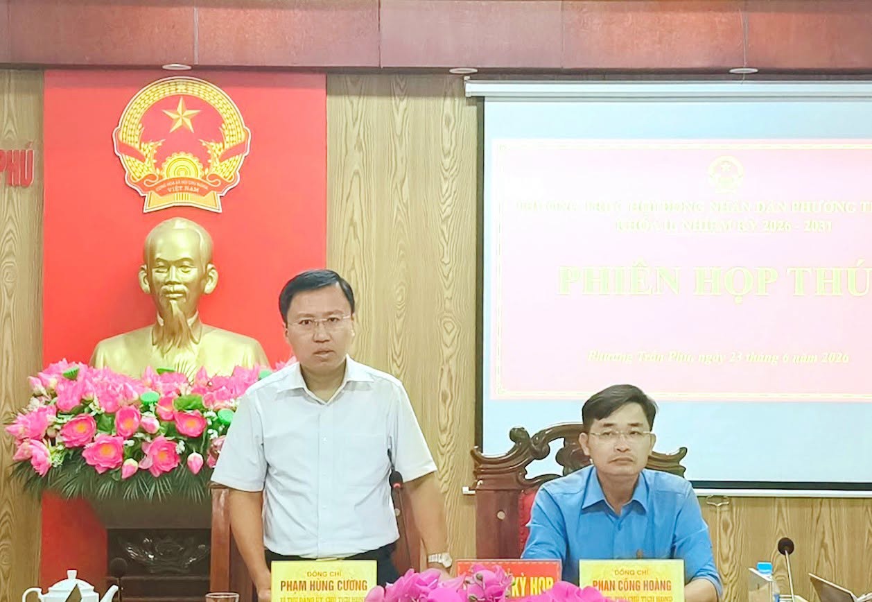 HĐND phường Trần Phú đánh giá kết quả hoạt động 6 tháng đầu năm