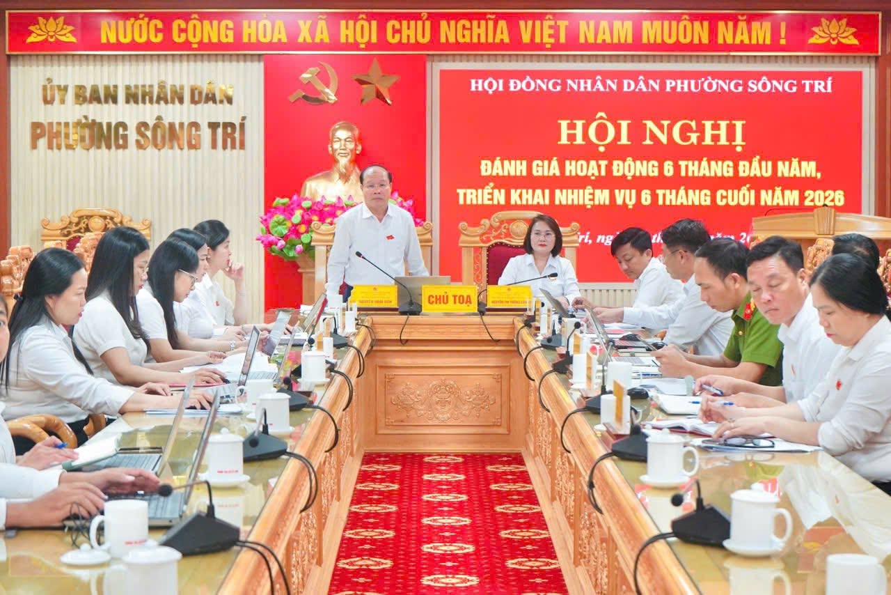 HĐND phường Sông Trí thông qua các nghị quyết kiện toàn tổ chức bộ máy