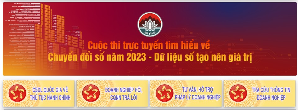 Cuộc thi trực tuyến tìm hiểu về “Chuyển đổi số - Dữ liệu số tạo nên giá trị” năm 2023