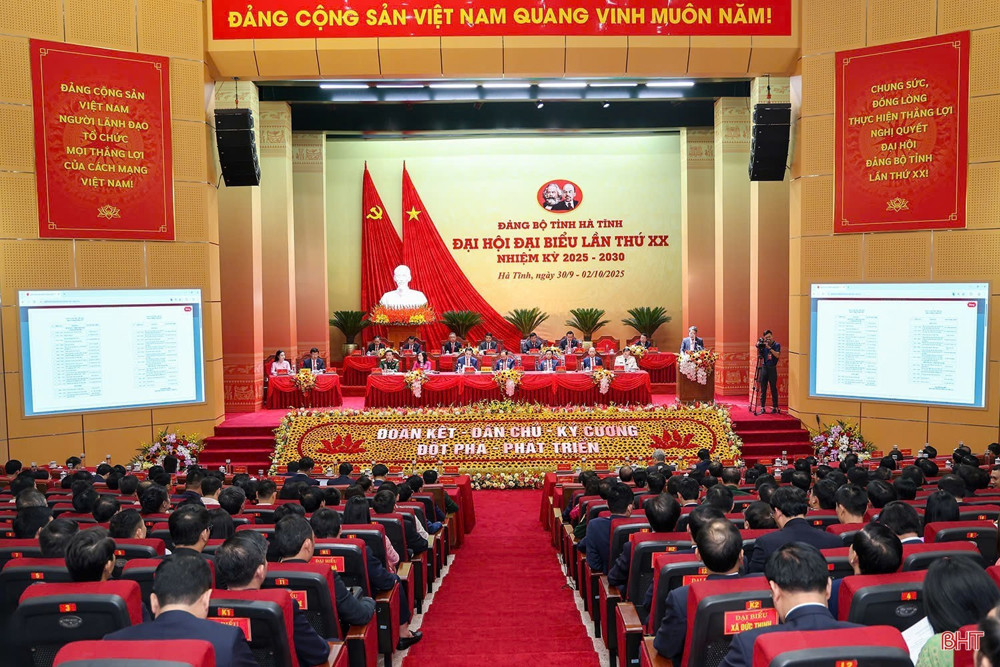 21 đại biểu Hà Tĩnh dự Đại hội toàn quốc lần thứ XIV của Đảng