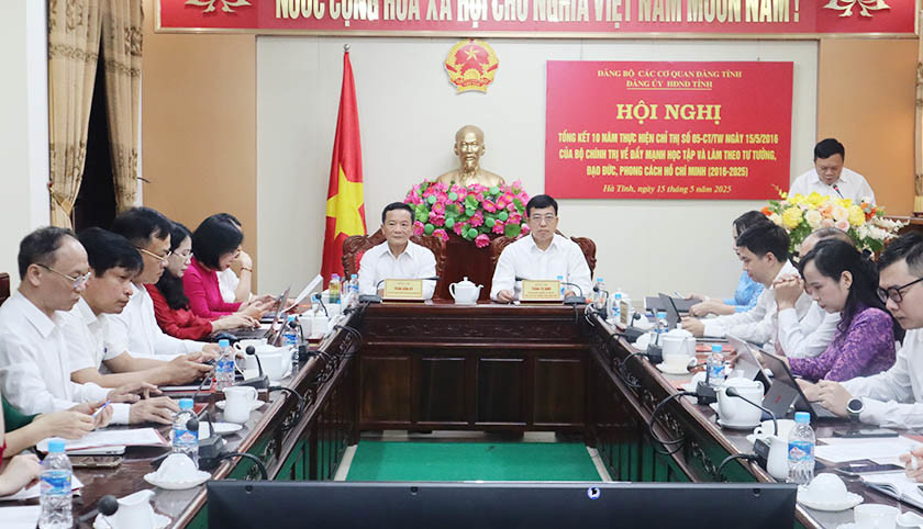 Đảng bộ HĐND tỉnh: Hội nghị tổng kết thực hiện Chỉ thị số 05-CT/TW của Bộ Chính trị
