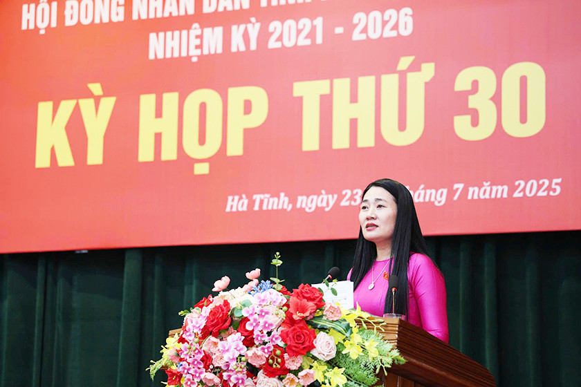 Thông qua 18 nghị quyết tại Kỳ họp thứ 30 của HĐND tỉnh Hà Tĩnh