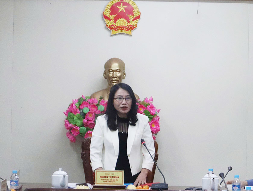 Ban Pháp chế HĐND tỉnh làm việc với Bộ CHQS tỉnh về các đề án dân quân tự vệ và phòng thủ dân sự giai đoạn 2026 – 2030