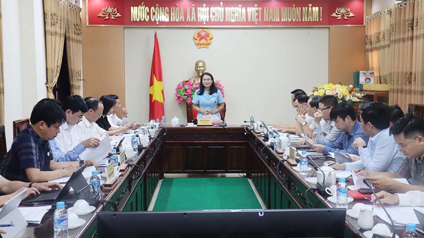 Ban Pháp chế HĐND tỉnh làm việc với Sở Nội vụ về các nội dung trình kỳ họp thứ 31