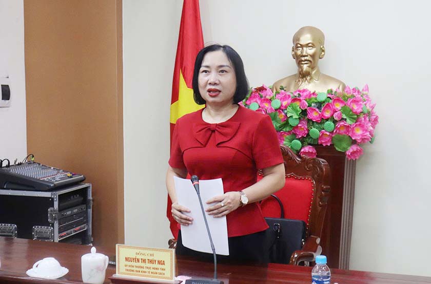 Rà soát kỹ, sớm hoàn thiện các tờ trình, dự thảo nghị quyết trình HĐND tỉnh Hà Tĩnh tại Kỳ họp thứ 31