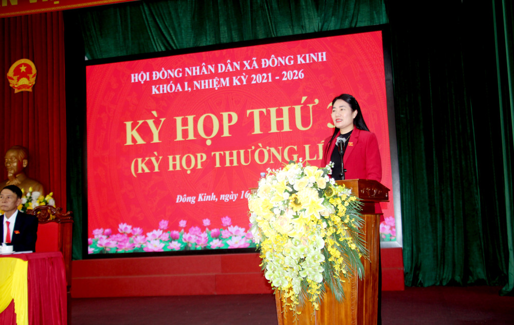 Năm 2025, xã Đông Kinh có 19/22 chỉ tiêu đạt và vượt kế hoạch