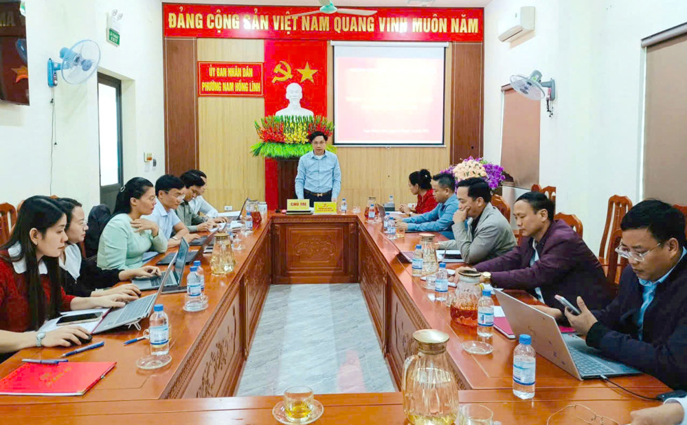 HĐND phường Nam Hồng Lĩnh triển khai nhiệm vụ trọng tâm quý IV/2025