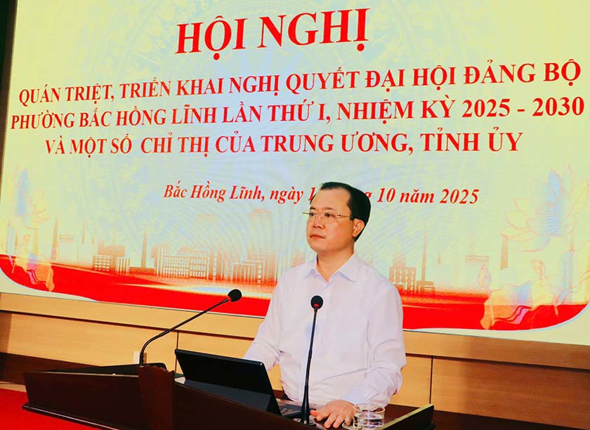 Phường Bắc Hồng Lĩnh tập trung lãnh đạo, chỉ đạo triển khai hiệu quả công tác bầu cử đại biểu Quốc hội và HĐND các cấp nhiệm kỳ 2026–2031