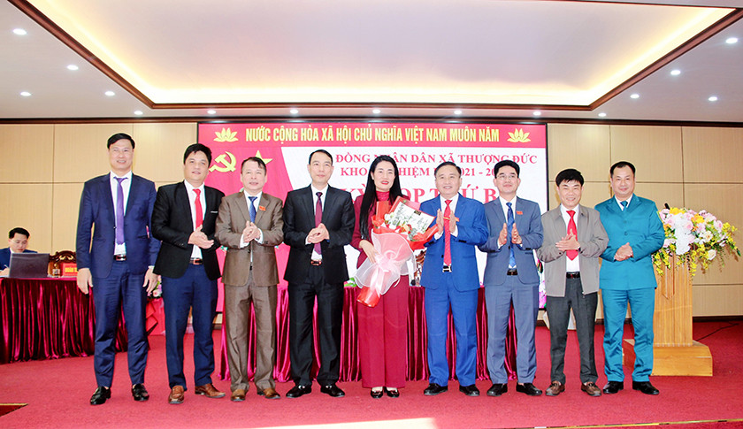 Kỳ họp thứ 3, Hội đồng nhân dân xã Thượng Đức khóa I quyết định nhiều vấn đề quan trọng