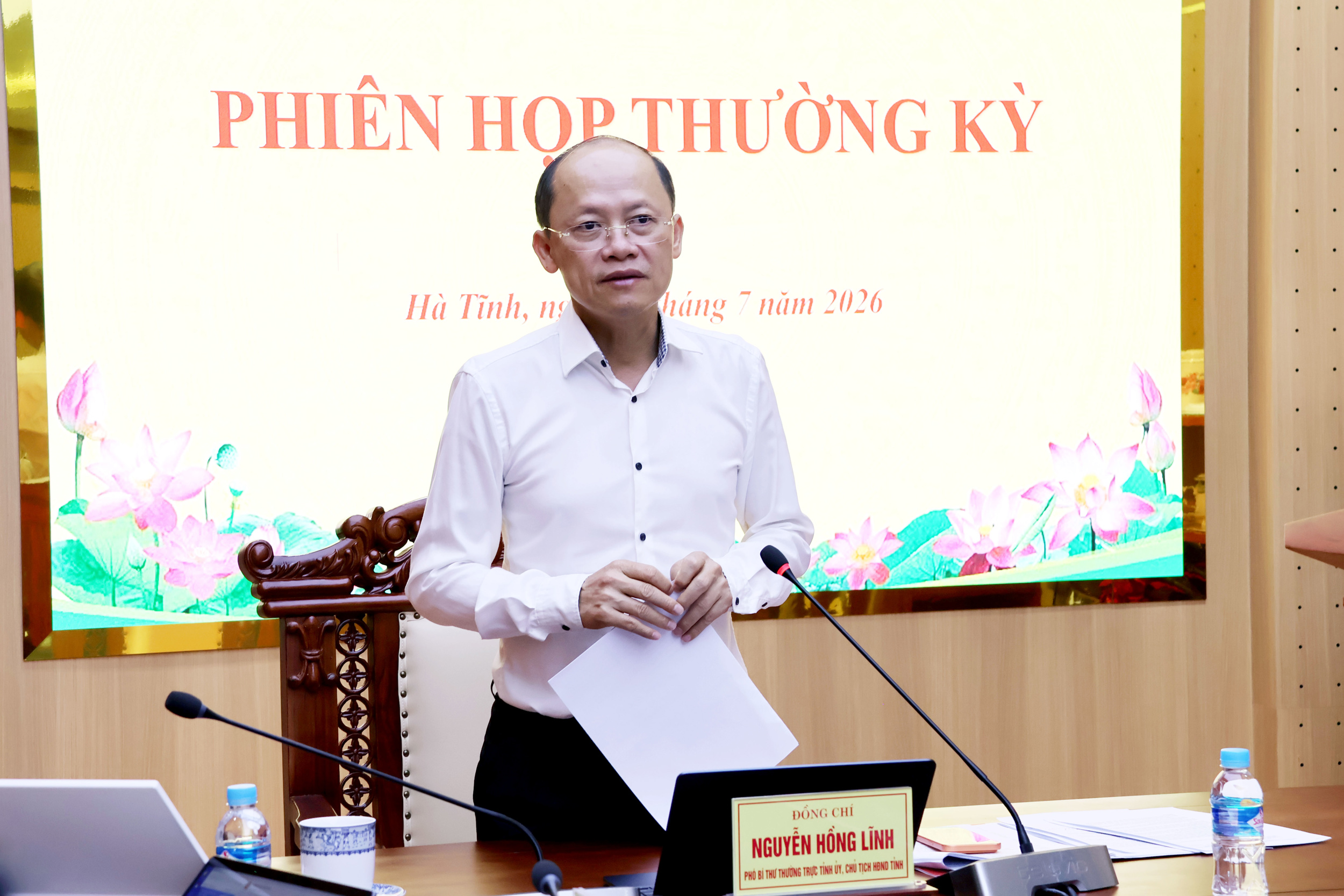 Thường trực HĐND tỉnh họp thường kỳ tháng 7, xem xét kết quả hoạt động sau Kỳ họp thứ 5