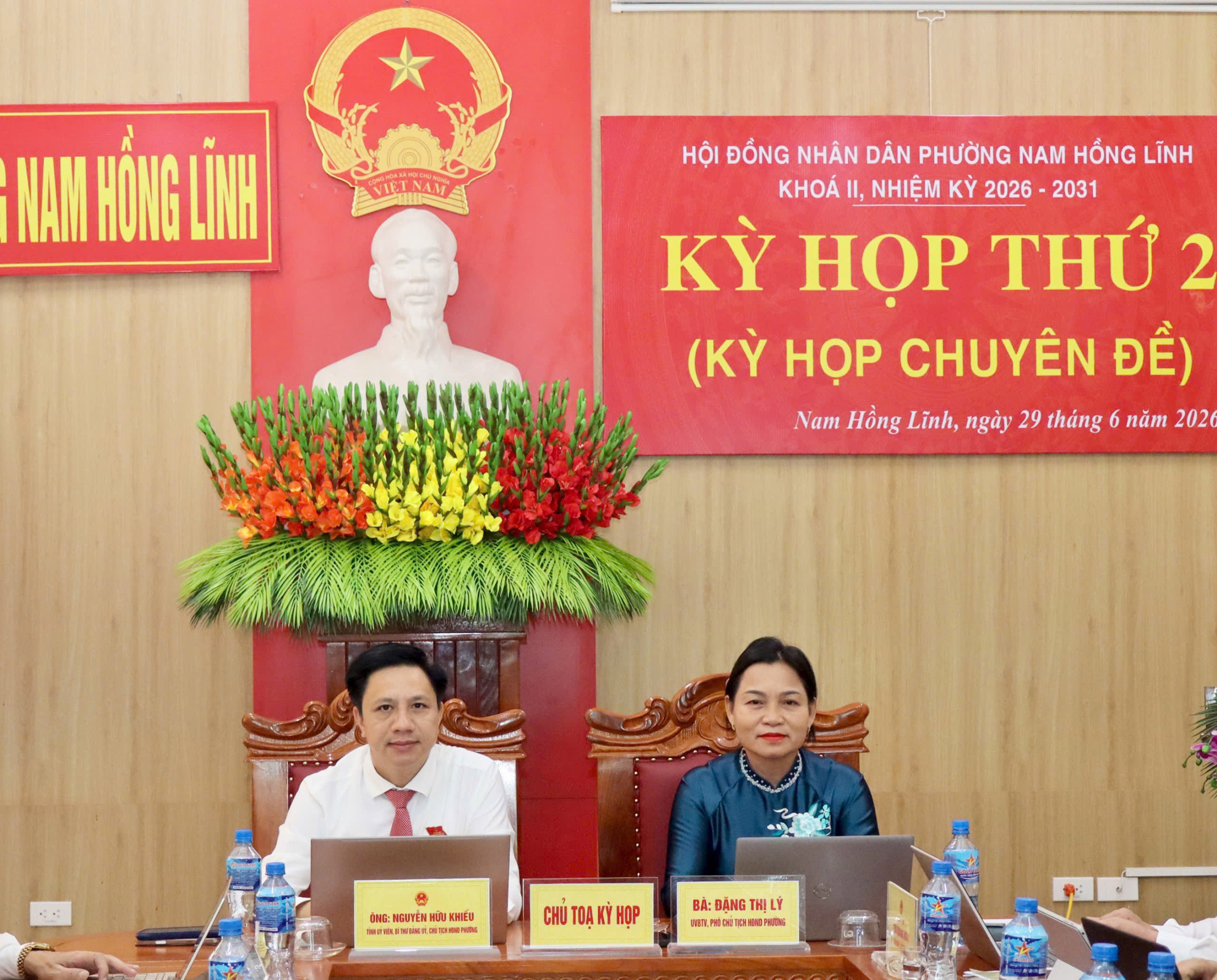 HĐND phường Nam Hồng Lĩnh thông qua nghị quyết sắp xếp tổ dân phố