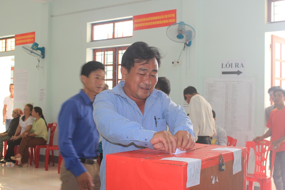 Thời gian bỏ phiếu bầu cử và khu vực bỏ phiếu sớm