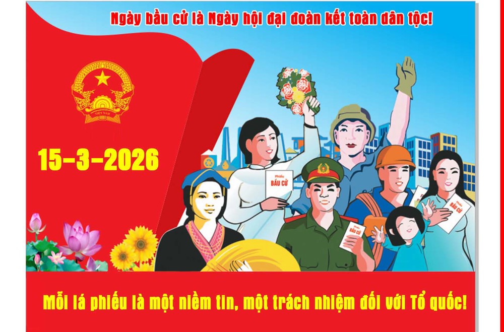 8 nội dung trọng tâm trong công tác tuyên truyền bầu cử đại biểu Quốc hội khóa XVI và bầu cử đại biểu HĐND các cấp nhiệm kỳ 2026 - 2031